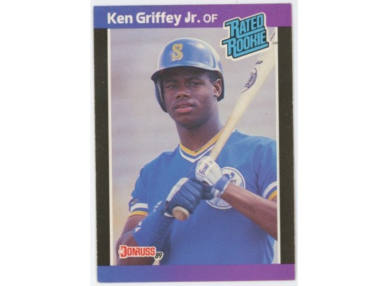 1988 Donruss Baseball #33 Ken Griffey Jr. Rated Rookie