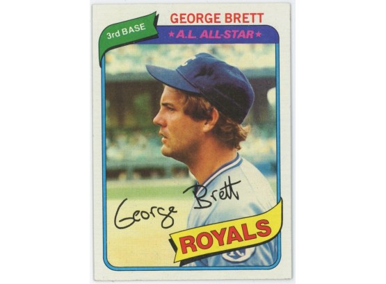 1980 Topps Baseball #450 George Brett