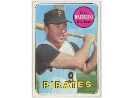 1969 Topps Baseball #335 Bill Mazeroski