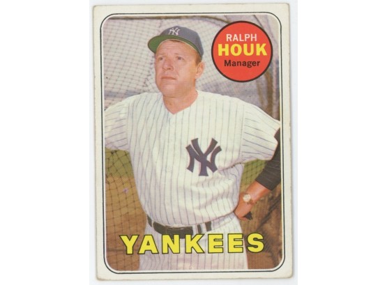 1969 Topps Baseball #477 Ralph Houk