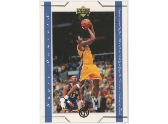 2003 Upper Deck Basketball #MM15 Kobe Bryant Magic Moments