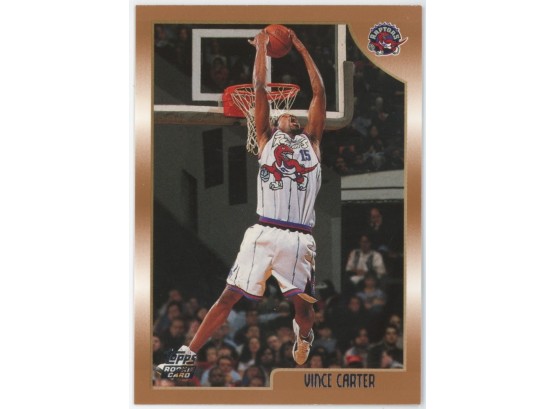 1999 Topps Basketball #199 Vince Carter Rookie