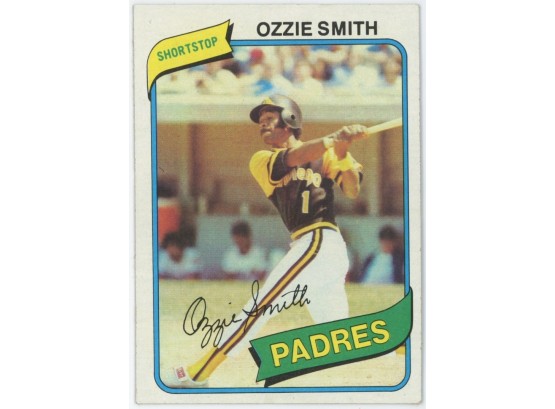1980 Topps Baseball #393 Ozzie Smith