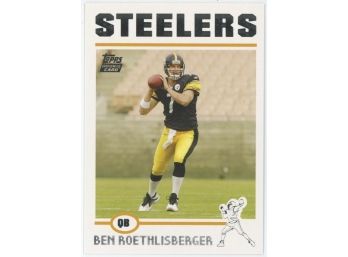 2004 Topps Football #311 Ben Roethlisberger Rookie