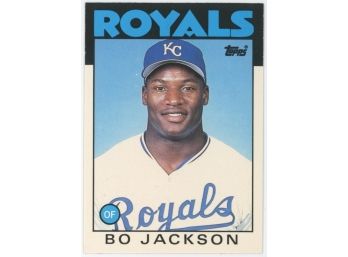 1986 Topps Traded Baseball #50T Bo Jackson Rookie
