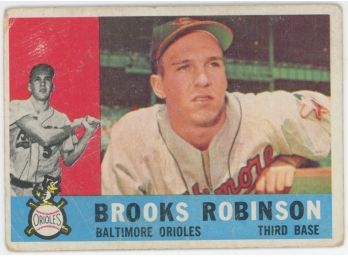 1960 Topps Baseball #28 Brooks Robinson