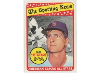 1969 Topps Baseball #425 The Sporting News Carl Yastrzemski AL All-Star