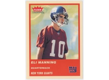 2004 Fleer Tradition Football #331 Eli Manning Rookie