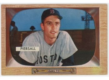 1955 Bowman Baseball #16 Jim Piersall