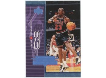 1998-99 Upper Deck Basketball #A1 Michael Jordan Aerodynamics