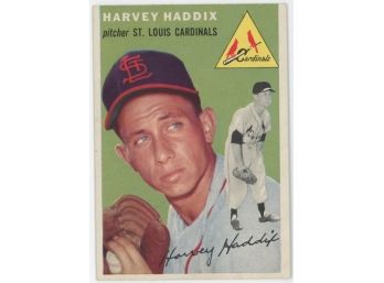 1954 Topps Baseball #9 Harvey Haddix