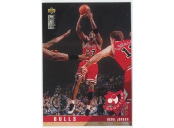 1995-96 Upper Deck Collector's Choice Basketball #324 Michael Jordan Scouting Report