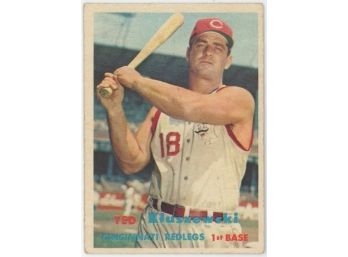1957 Topps Baseball #165 Ted Kluszewski