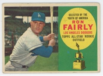 1960 Topps Baseball #321 Ron Fairly All-Star Rookie