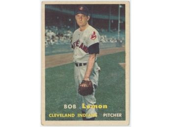 1957 Topps Baseball #120 Bob Lemon