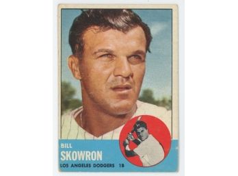1963 Topps Baseball #180 Bill Skowron