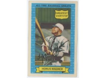 1972 XOGraph Baseball Honus Wagner