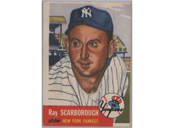 1953 Topps #213 Ray Scarborough