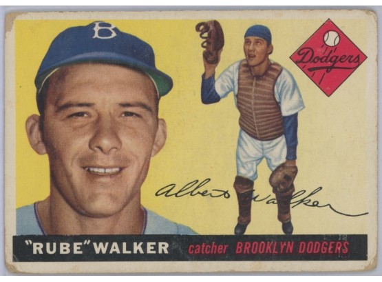 1955 Topps #108 Rube Walker