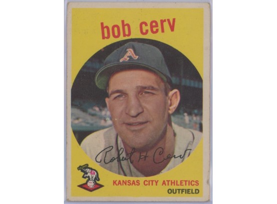 1959 Topps #100 Bob Cerv