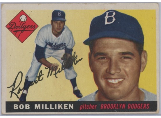 1955 Topps #111 Bob Milliken