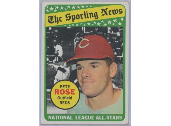 1969 Topps #424 Pete Rose All Star
