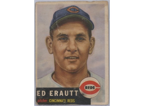 1953 Topps #226 Ed Erautt