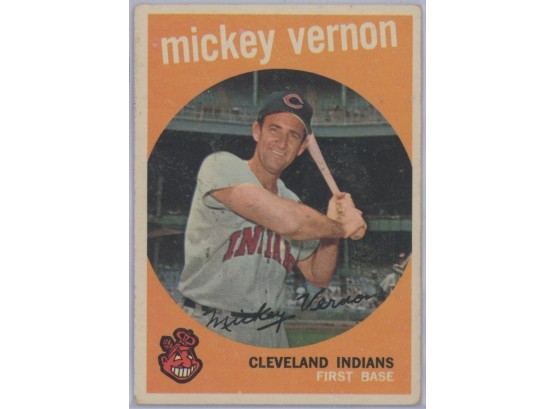 1959 Topps #115 Mickey Vernon