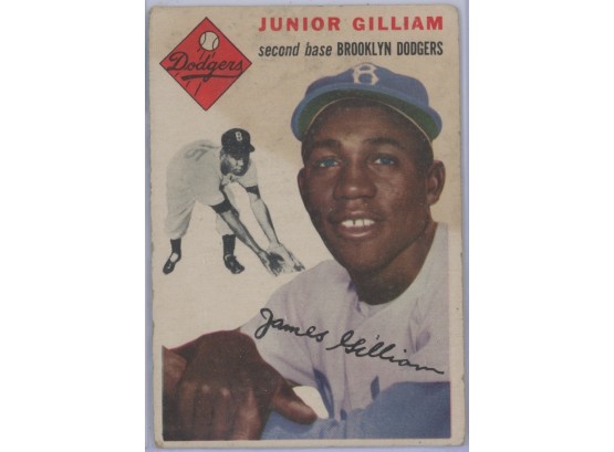 1954 Topps #35 Jim Gilliam