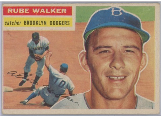 1956 Topps #333 Rube Walker