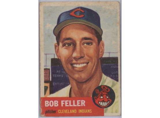 1953 Topps #54 Bob Feller