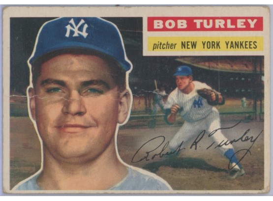 1956 Topps #40 Bob Turley