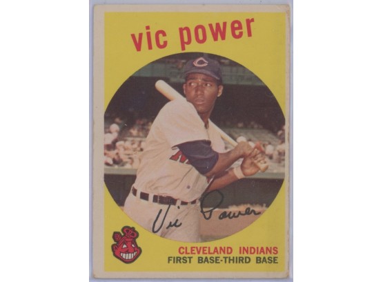 1959 Topps #229 Vic Power