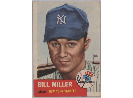 1953 Topps #100 Bill Miller