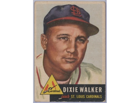 1953 Topps #190 Dixie Walker