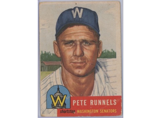 1953 Topps #219 Pete Runnels