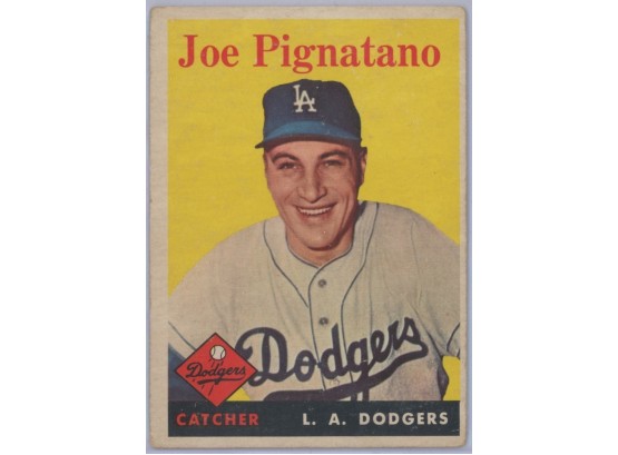 1958 Topps #373 Joe Pignatano