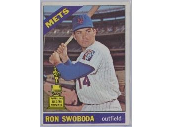 1966 Topps #35 Ron Swoboda Rookie Cup