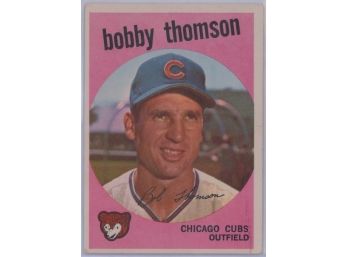 1959 Topps #429 Bobby Thomson