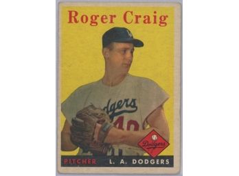 1958 Topps #194 Roger Craig