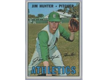 1967 Topps #369 Jim 'Catfish' Hunter