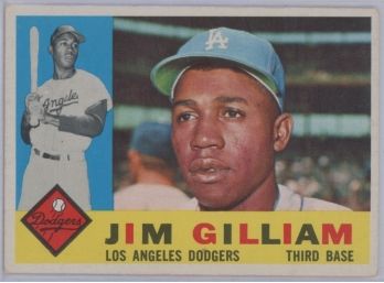 1960 Topps #255 Jim Gilliam