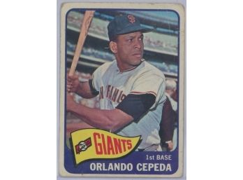 1965 Topps #360 Orlando Cepeda