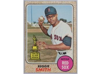 1968 Topps #61 Reggie Smith Rookie Cup