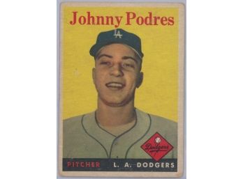 1958 Topps #120 Johnny Podres