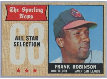 1968 Topps #373 Frank Robinson All Star