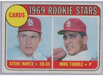 1969 Topps #136 Cardinals Rookies W/ Hunts/ Torrez