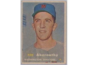 1957 Topps #293 Ted Abernathy