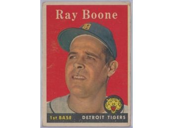 1958 Topps #185 Ray Boone
