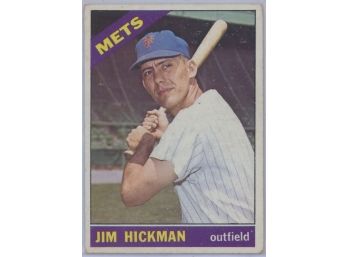 1966 Topps #402 Jim Hickman